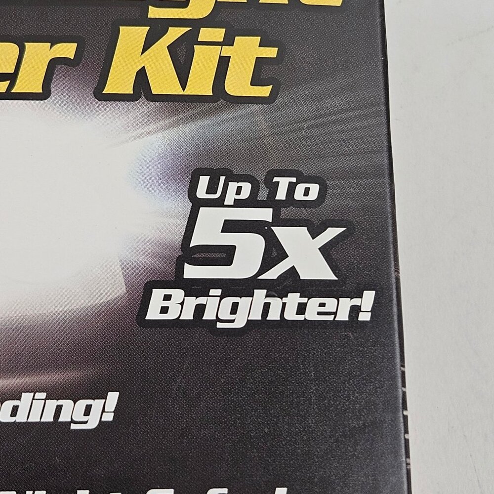 Fast Brite Auto Headlight Restorer Kit Lens Removes Oxidation Polishes Seals - Picture 3 of 12
